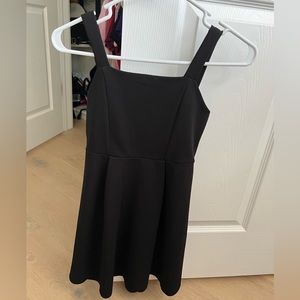 Aqua girl black dress